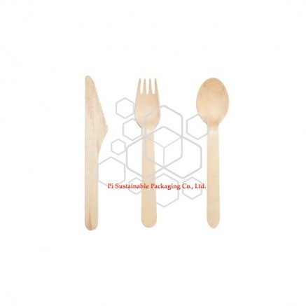 Personalised wooden economic cutlery set  Personalised wooden economic cutlery set